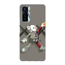 Чохли для TECNO Camon 17 Pro - Bearbrick Louis Vuitton (PREMIUMPrint) (Беарбрік Джордан)