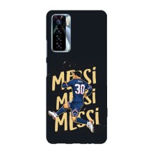 Чохли для TECNO Camon 17 Pro (Leo чемпіон) (AlphaPrint) (Messi ПСЖ)