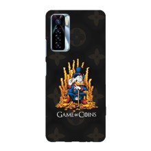 Чехли для TECNO Camon 17 Pro - Скрудж МакДак Louis Vuitton (PREMIUMPrint) (Король грошей)