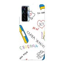 Чохли (Доброго вечора, ми за України) для ТЕКНО Камон 17 Про (AlphaPrint) (Стикер)