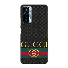 Чохли  GUCCI для ТЕКНО Камон 17 Про (AlphaPrint) (Gucci оригінал)