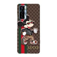 Чохли  GUCCI для ТЕКНО Камон 17 Про (AlphaPrint) (Маус Гуччі)