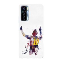 Чохли Мессі для TECNO Camon 17 Pro (AlphaPrint) (Messi Barca)