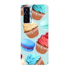 Чохли з фруктами для TECNO Camon 17 Pro (VPrint) (Кексики)