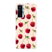 Чохли з фруктами для TECNO Camon 17 Pro (VPrint) (Черешня)