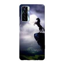 Чехлы с изображением разных животных для TECNO Camon 17 Pro (Лошадь)