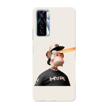 Чохли з Мавпами NFT для TECNO Camon 17 Pro (AlphaPrint) (мавпа NFT в окулярах)