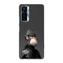 Чохли з Мавпами NFT для TECNO Camon 17 Pro (AlphaPrint) (стильна мавпа NFT)