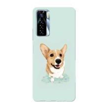 Чохли з собаками для TECNO Camon 17 Pro (VPrint) (Коргі)