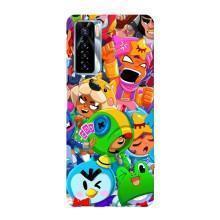 Чехол для TECNO Camon 17 Pro Бравл Старс (VPrint)