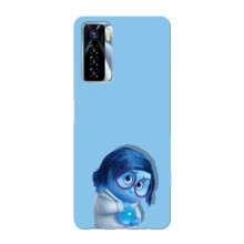 Чохол Головоломка для TECNO Camon 17 Pro - (AlphaPrint) – Смуток