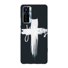 Християнські Чохли для TECNO Camon 17 Pro (AlphaPrint) (Ісус)