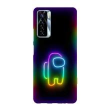 Чохли Амонг Ас для TECNO Camon 17 Pro (AlphaPrint) (Яскравий скін)
