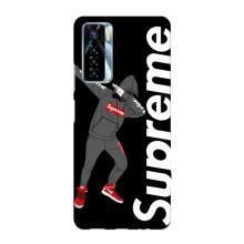 Чехол для TECNO Camon 17 Pro с картинкой Supreme (AlphaPrint)