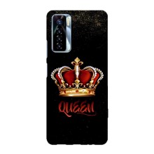 Чохол з Короною ТЕКНО Камон 17 Про - (AlphaPrint) (Корона короля)