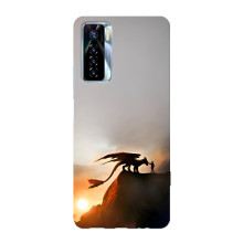Чохол дракон Беззубик для TECNO Camon 17 Pro – Мультік Беззубик