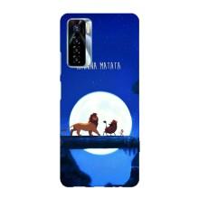 Чехол Король лев на Техно Камон 17 Про (Хакуна Матата)