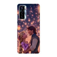 Чехол Рапунцель для TECNO Camon 17 Pro (Принцесса и принц)