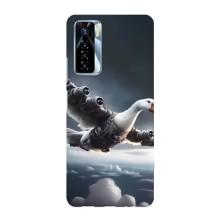 Чохол з мемом Тралалело тралала на TECNO Camon 17 Pro (Бомбардіні гусіні)