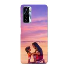 Чехол с мультфильмом Моана TECNO Camon 17 Pro (Моана и Симеа)