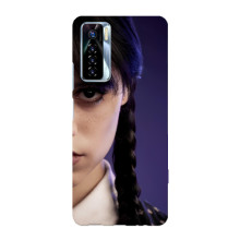 Чехол с дизайном Венздей 2 на TECNO Camon 17 Pro – Глаза Уэнсдей