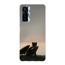 Чехол как приручить дракона на TECNO Camon 17 Pro – Беззубик