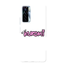 Чохол з персонажем Куромі на TECNO Camon 17 Pro – Лого Куромі