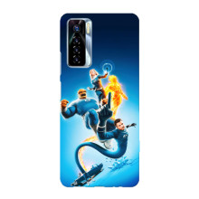 Чехол с принтом Фантастическая четверка для TECNO Camon 17 Pro – Фантастическая четверка
