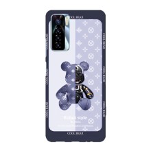 Крутые Чехлы Луи Виттон для TECNO Camon 17 Pro (AlphaPrint) (Медвежонок LV)