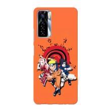 Naruto Anime Чехлы для Техно Камон 17 Про (AlphaPrint)