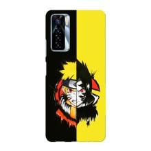 Naruto Anime Чехлы для Техно Камон 17 Про (AlphaPrint)