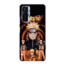 Naruto Anime Чехлы для Техно Камон 17 Про (AlphaPrint)