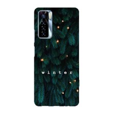 Новорічні, Святкові Чохли для TECNO Camon 17 Pro - 2024 год – Winter