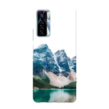 Силіконовий чохол з КАРТИНКАМИ літо для TECNO Camon 17 Pro (AlphaPrint) (Гори)