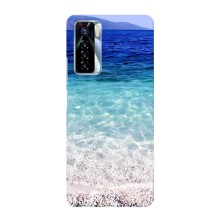 Силіконовий чохол з КАРТИНКАМИ літо для TECNO Camon 17 Pro (AlphaPrint) (Море)