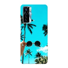 Силіконовий чохол з КАРТИНКАМИ літо для TECNO Camon 17 Pro (AlphaPrint) (Погляд літо)