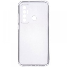 TPU чехол Epic Transparent 1,5mm Full Camera для TECNO Camon 17 – Прозрачный