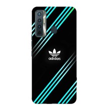 Чехлы Адидас для TECNO Camon 17 (AlphaPrint) (Адидас с полосами)