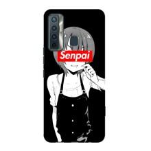 Чохли Персонажі Аніме Наруто для TECNO Camon 17 (AlphaPrint) – Senpai