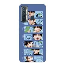 Чехлы BTS для TECNO Camon 17 (AlphaPrint)