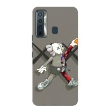 Чохли для TECNO Camon 17 - Bearbrick Louis Vuitton (PREMIUMPrint) (Беарбрік Джордан)