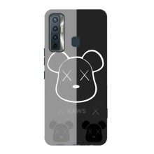 Чехлы для TECNO Camon 17 - Bearbrick Louis Vuitton (PREMIUMPrint) (БеарБрик глаза)