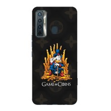 Чехли для TECNO Camon 17 - Скрудж МакДак Louis Vuitton (PREMIUMPrint) (Король грошей)