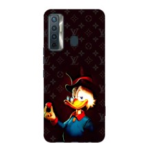 Чехлы для TECNO Camon 17 - Скрудж МакДак Louis Vuitton (PREMIUMPrint) – Скрудж с бриллиантом