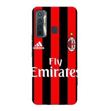 Чехлы для TECNO Camon 17 (VPrint) - Футбольные клубы (Milan)