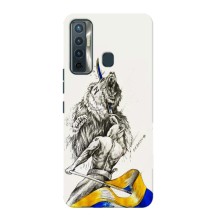 Чехлы Доброго вечора, ми за України для Техно Камон 17 (AlphaPrint) (Победа)