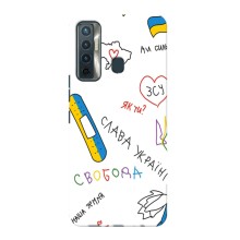 Чехлы Доброго вечора, ми за України для Техно Камон 17 (AlphaPrint) (Стикер)