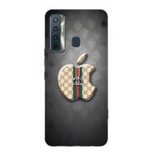 Чехлы ГУЧЧИ для Техно Камон 17 (AlphaPrint) (Apple gucci)