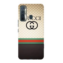 Чехлы ГУЧЧИ для Техно Камон 17 (AlphaPrint) (GUCCI стиль)