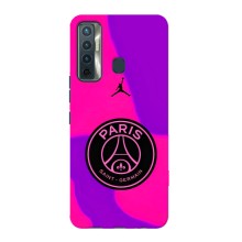 Чехлы PSG для TECNO Camon 17 (AlphaPrint) (яркий ПСЖ)